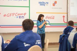Speaker at Sochi camp