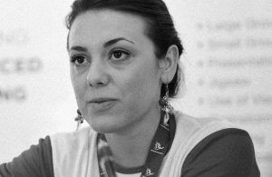 Sanja Angelovska black and white