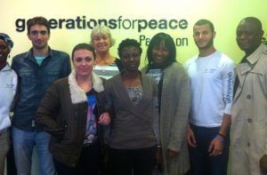group photo of the Generations For Peace Institute Forum panelists
