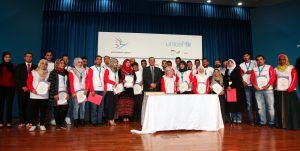 Group photo Generations for Peace Social Cohesion Ceremony with HRH Prince Feisal Ibn Al-Hussein of Jordan