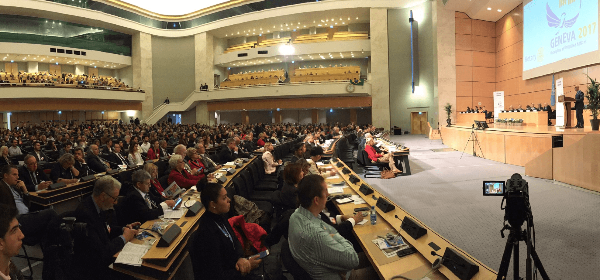 Generations For Peace honoured in first-ever attendance at Geneva Peace Week and Rotary Peace Day
