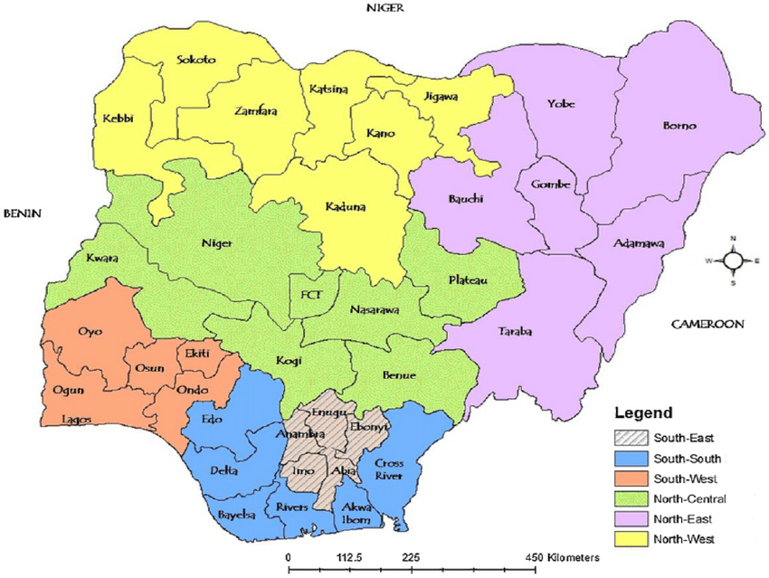 Map-of-Nigeria-indicating-the-geopolitical-zones-of-the-country-Northern-region